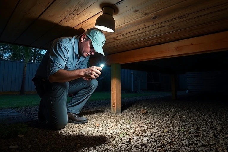 Under Deck Possum Removal Brunswick